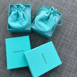 Tiffany & Co. bags and boxes